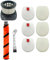 Brush Roller Filter Replacements Kits for Shark Hoover IC300 IZ201UK IZ201UKT IZ201UKTSB IZ251UK IZ251UKT IZ202SM IZ201ME Cordless Stick Vacuum Cleaner Duoclean Anti Hair Wrap Accessoriss