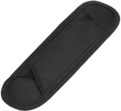BuyWeek Schulterpolster, Weiches Anti Rutsch Taschengurtpolster Schwarz Schultergurtpolster Ersatz für Kamera Rucksack Gitarre