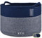 COMSE Extra Large Blanket Basket, Woven Laundry Basket, 55 x 35 CM, Nursery Hamper, Cotton Rope Laundry Hamper Living Room for Storage Toys Clothes Towels, Navy Blue