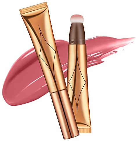 AOOWU Colorete Liquido en Barra Hidratante, Crema para Rostro y Cuerpo, Rubor Súper Sedoso Natural, Maquillaje Mujer Niña