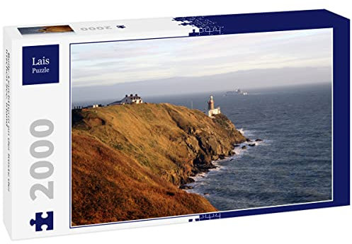 Lais Jigsaw Puzzle Baily Lighthouse on the Irish Sea coast. Ireland 2000 pieces