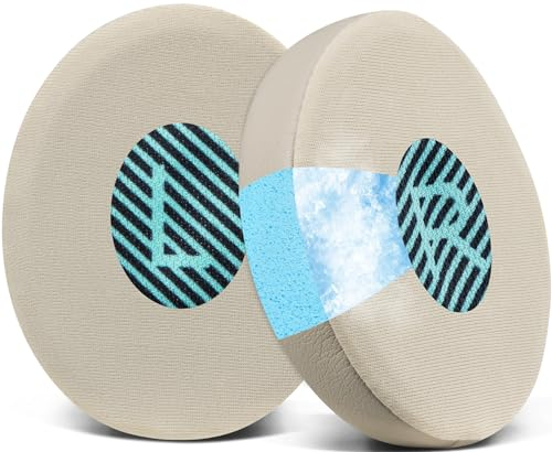 SOULWIT® Professional Kühlgel Ersatz Ohrpolster für Bose On-Ear 2 (OE2 & OE2i)/ SoundTrue On-Ear (OE)/ SoundLink On-Ear (OE) Kopfhöre