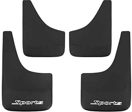 LEOSOX 4pc Sport Rally Pickup Paraspruzzi 4x4 Heavy Duty Paraspruzzi Paraspruzzi Parafanghi Fender Flare Compatibile con Toyota Tacoma 2005-2023
