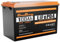 CloudEnergy LiFePO4 24V 100Ah Batteria, potenza massima 2560W, batteria al litio BMS 100A, 6000+ cicli di vita, 10 anni di durata, ideale per la nautica, il solare e i camper