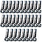 LAPOOH Helm-Clips für Scheinwerfer, Lampe, Schutzhelm-Zubehör, einfach zu montierende Haken für Helme, Kappenriemen, 100 Stück
