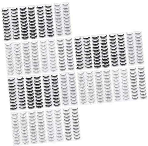 240 Paare falsche Wimpern fake wimpern lashes extension set wimperkamm wimpern verlängerungen eyelash wimpernserum lash cocaiin Eyeliner-Stift natürliche Wimpern dicht Clip