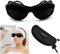 FREEMASCOT Laserschutzbrille 200-2000nm IPL Schutzbrille für Laserschönheit, Laser-Haarentfernung, Rot laser therapie, Sonnenbaden Augenschutz