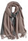 Kaschmir Schal Damen Cashmere Schal Damen Stola Schals Tücher für Damen Herbst,Imitat Pashmina Schal Quasten XXL Kaschmir Schal Damen Winter,Wendeschal Einfarbiger Schal Beige Schal Grau,200x60CM