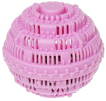 Bolas de lavado naturales de cerámica, alternativa ecológica al detergente para lavadora, bolas de lavado reutilizables para 2000 lavados (hipoalergénicas, sin productos químicos), color morado