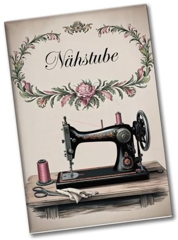 Vintage Nähmaschine Nähstube Souvenir Souvenir Magnet Souvenir Magnet für Nähliebhaber - nostalgisch und dekorativ