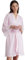 Noidinotte - Vestaglia donna in cotone con manica 3/4 e cintura in vita articolo cherry bloom - M Rosa