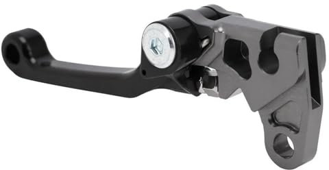 VFHERCD Brake Handle Lever Motorcycle Brake Lever Handlebar Pivotc Front Control Handles Lightweight for Kawasaki for KLX110 KLX110L 2010-2023 Aluminium Alloy(Brake Levers Black)