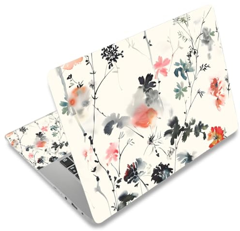 icolor Laptop Skin Aufkleber Folie Cover Vinyl Aufkleber für 13 13,3 14 15 15,4 15,6 Zoll Notebook Schutzfolien Laptop Selbstklebend Kunst Dekorative Schutzhülle (Skin075)