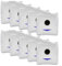 Cloudpower Lot de 10 sacs à poussière Ecovacs pour Deebot N30/N30 Pro pour aspirateur Omni Robot, grande capacité