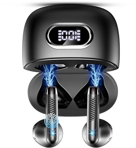 3-in-1 Buletooth 5.4 Translator Earbuds with 7 Translation Modes, 49H Playtime, AI Language Translation Earbuds Real Time, 164 Languages Headphones Translator In Ear for Travel Business Learning Black