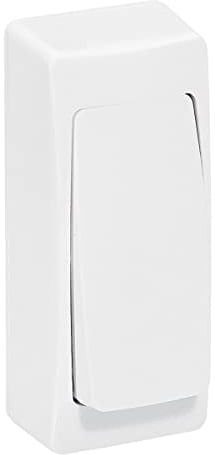 Legrand - Poussoir version étroite Appareillage Saillie - Blanc