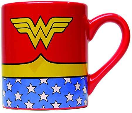 Silver Buffalo DC Comics Wonder Woman Uniform Jumbo-Keramiktasse, 590 ml
