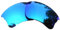 Galaxy Replacement lenses For Oakley Flak Jacket XLJ Sunglasses Polarized Multiple Selection (Ice Blue), Ice Blue, Regular