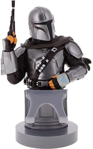 Exquisite Gaming CGCRSW300235 The Mandalorian Cable Guy Mobile Phone and Controller Holder from Handyhalterung, Mehrfarbig/Meereswellen (Ocean Tides)
