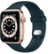 Lobnhot Compatible for Apple Watch Straps 42mm 44mm 45mm 46mm, Soft Sport Silicone Replacemnet Band Compatible with iWatch Series 10 9 8 7 SE 6 5 4 3 2 1 for Women Men, Mallard green