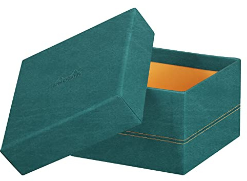 Rhodia 194566C Rhodiarama 5er Aufbewahrungsboxen Pfaugrün