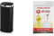 Morphy Richards Chroma 971502 Square Kitchen Bin with Infrared Motion Sensor Technology, 42 Litre Capacity, Black & 979003 Kitchen Bin Bag 42-50L Lemon Scented Heavy Duty Drawstring Waste Bin Liners