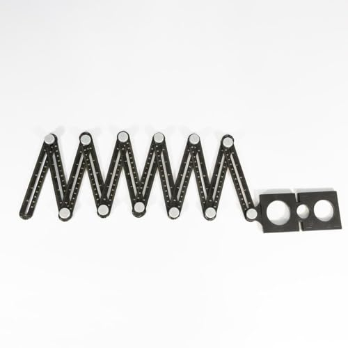 Karl Dahm® Winkelschablone, 12-seitiges Multi-Winkel Messlineal, Vorlagen-Schablone, Aluminiumlegierung, Vielseitig & Robust, Ideal für Fliesenleger, Holz- & Bauarbeiten - 12194