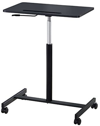 SFNIOKFG Table de lit avec roulettes, Bureau Portable avec roulettes, Surface d'écriture à Utiliser dans Un lit ou Un Fauteuil Roulant, Aide à la mobilité, Bureau Mobile à Hauteur réglable,