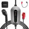 Coolladen Typ 2 Ladekabel, Mobile Wallbox 11 kW [ 3-Phase 6-16A-3m] Portable EV Charger, Ladekabel CEE 16A auf Typ 2, Einstellbarer Ladeleistung, IEC 62196 2, für Elektroauto