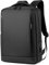 DORRISO Anti Diebstahl Rucksack Herren Leichter Laptop Rucksack 15.6 Zoll Schulrucksack Teenager Wasserdicht Handgepäck Wanderrucksack Business Reisen Camping Schwarz