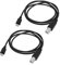 Briny River Lot de 2 câbles micro USB 5 broches mâle vers USB de type B pour imprimante scanner piano électronique 1 m