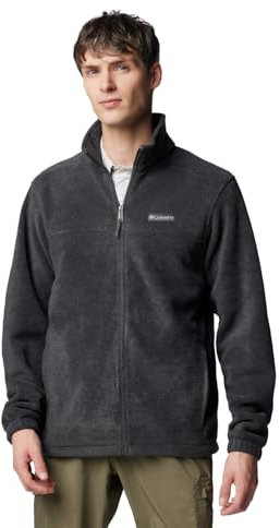 Columbia Felpa Steens Mountain Full Zip 2.0 Giacca in Pile, Carbone, 4XL Alto Uomo