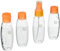 Go Travel Cabin Approved Bottle Set-4 100ml Bottles for Liquids & Gels Including Alcohol Based Products (Ref 658)