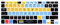 HRH Serato Scratch Live Functional Shortcuts Hotkey Silicone Keyboard Cover Skin for MacBook Air 13,for MacBook Pro13/15/17 (with or w/Out Retina Display,2015 or Older Version)&for iMac Older