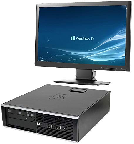 PC BUNDLE DEAL - HP Elite 8300 SFF Intel Core i5-3470, 3.20 GHz, 8GB, 256GB SSD, DVD, Windows 10 Pro, 20in Widescreen Monitor, 12 MONTHS WARRANTY, PLUS MORE (Renewed)