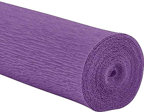Schreiber Deko Floristenkrepp 50 cm x 250 cm lichtecht, Nicht ausblutend, Flieder/lila 65