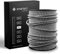 smartect Cavo Elettrico Tessile Nero Bianco, 10 Metri Filo Elettrico Vintage, Tripolare (3 x 0.75mm²) Cavo Elettrico Rivestito in Tessuto per Fai da Te