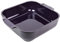 PEUGEOT - Plat Four En Céramique Carré - 28 cm (anses comprises) x 23,7 cm x 7,2 cm - Contenance : 2,7 L - Garanti 10 Ans - Fabrication Française - Coloris Aubergine