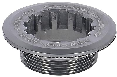 Campagnolo S.R.L. Unisex – Erwachsene N3W Adapter Kit Verschlussring, Grau, One Size