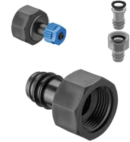Mugar- Unión Rosca Hembra Tuerca Loca Acetal-Fitting Enlace Rosca Hembra y Fitting Enlace Rosca Macho Varias Medidas-Unión Rosca Macho 1/2-12 Acetal (URH Tuerca Loca, 1/2-16 Acetal (5 UDS))