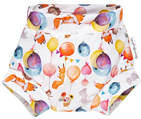 Windelmanufaktur Pannolino da nuoto lavabile e riutilizzabile, made in Germany (palloncini, L)