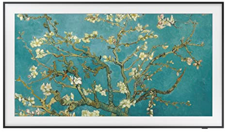 SAMSUNG TV The Frame 2023 85LS03 - Smart TV de 85, Galería de Arte con Display Mate, Marcos Intercambiables, Tecnología Quantum Dot, One Connect y Cable Casi Invisible, Soporte de Pared Slim