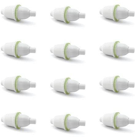 Pack de 12 unidades de pulsador de tipo pera en color blanco | pack ahorro + económico | pulsador de pera