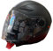 MOTOCUBO JOKER NERO OPACO L - casco jet con doppia visiera