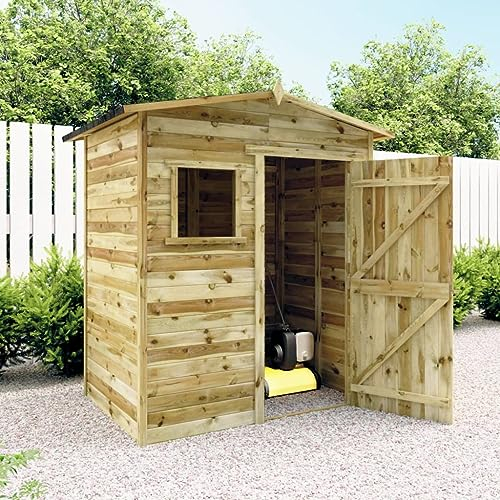 Gartenhaus Schuppen, Tool Shed Garden Shed, Storage Shed, Wooden Garden, 1,5 x 2 m Kiefernholz Imprägniert