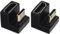 2 adaptadores mini HDMI macho a HDMI hembra, adaptador de extensión hacia arriba y hacia abajo, adaptador en forma de U Mini HDMI a HDMI para portátiles, cámaras, tabletas