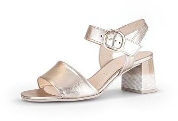 Gabor Damen Riemchensandalen, Frauen Sandalen,Best Fitting,offene Schuhe,Strandschuhe,Sandaletten,Sommersandalen,Puder (Degrade),37 EU / 4 UK