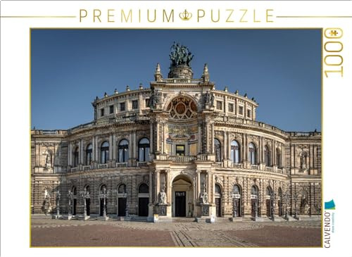 CALVENDO Puzzle Semperoper Dresden | 1000 Teile Lege-Größe 64 x 48 cm Foto-Puzzle für glückliche Stunden