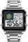 Nicoone Quadratische Digitaluhr Große Ziffern Zahlen Armbanduhr,Herren Damen Unisex Outdoor Digitaluhr quadratisches Zifferblatt 30M Wasserdicht Armbanduhr Stoppu