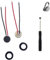 Funayama Headset Mikrofon mit Geräuschunterdrückung, Ersatz für Sony WH-1000XM4, XM3, WHCH710, WH-CH720N, WH-XB910N, WH-CH520 Kopfhörer, Mikrofon-Reparatur, 2 Stück